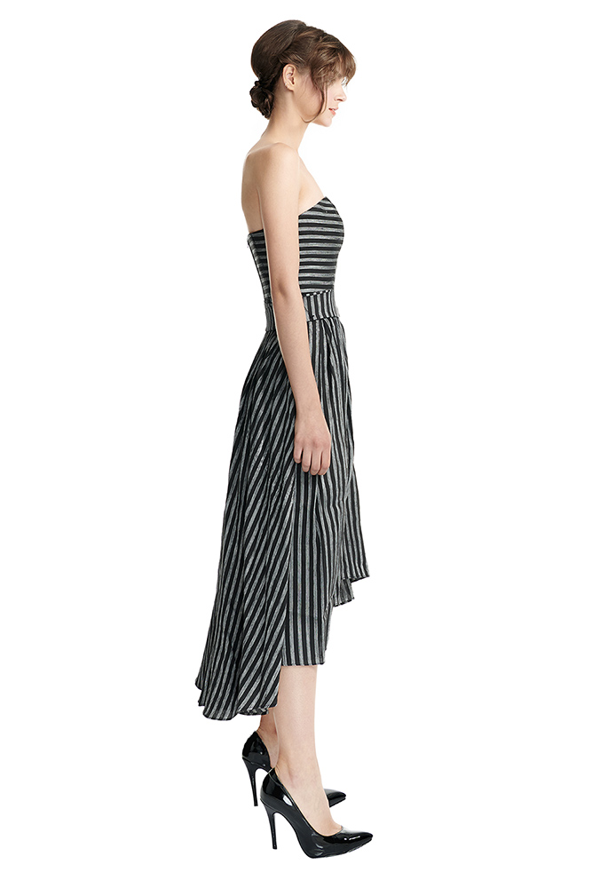 side view of the dress